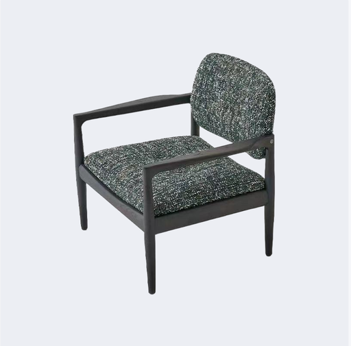 義式現代 設計師款 布藝 扶手单椅YFN-K238