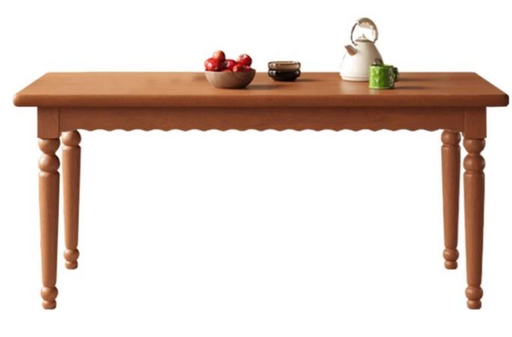 中古刹寂 加厚實木 長形餐桌733#OL