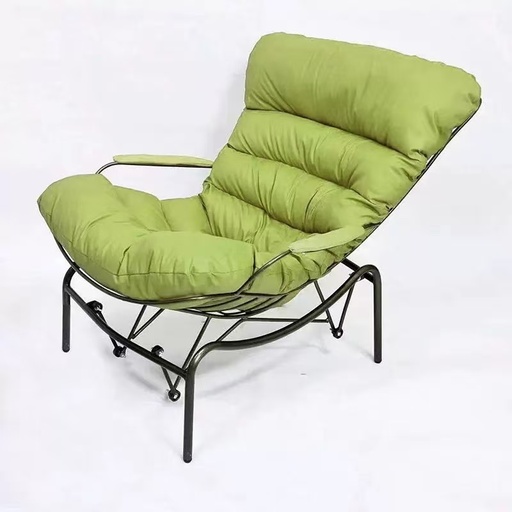 義式極簡 設計師款 布藝 休閑躺椅YFN-T515