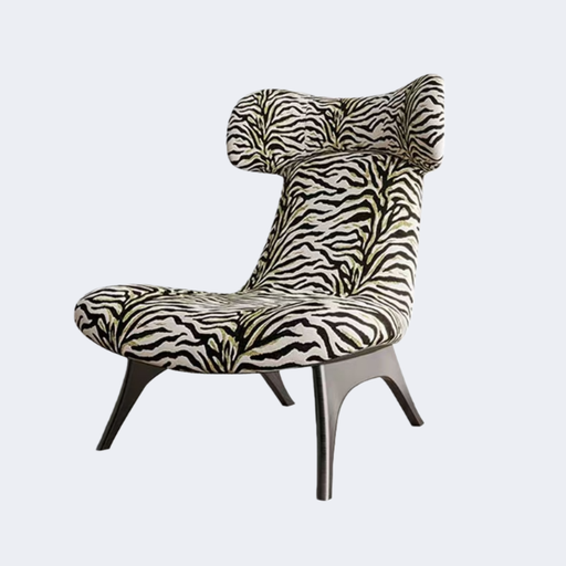 義式極簡 可靠頭 軟包休閑椅YFN-AB090