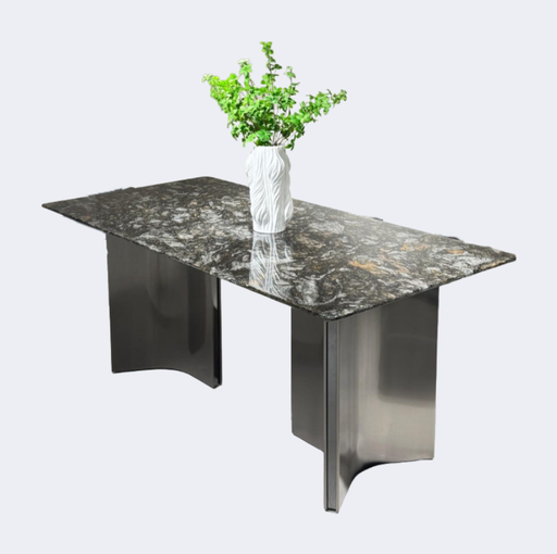 義式極簡 奢石 鉑金鑽 長形餐臺SL-2278#