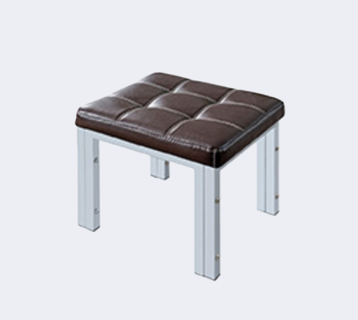 洽談家具 皮面 方形鋼架凳子ZY