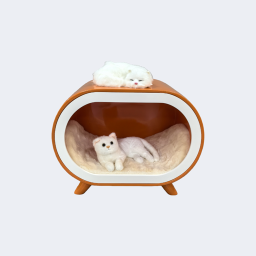 現代簡約 玻璃鋼 橢圓形寵物窩ST281-5