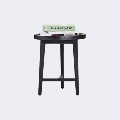 現代簡約 實木 圓形茶桌（大號）ST248