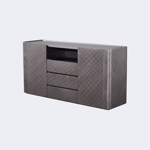 現代簡約 拉絲面 矮脚款儲物櫃ST-C13