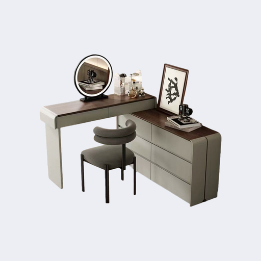 現代簡約 可伸縮 一體梳妝臺ST-T79