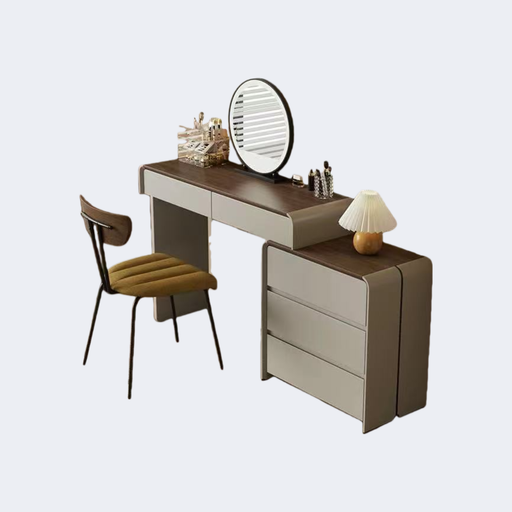 現代簡約 可伸縮 三抽梳妝臺ST-T79（短）