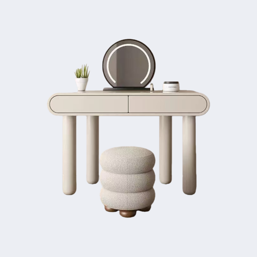 現代簡約 鋼琴啞光面 雙抽梳妝臺ST-T57